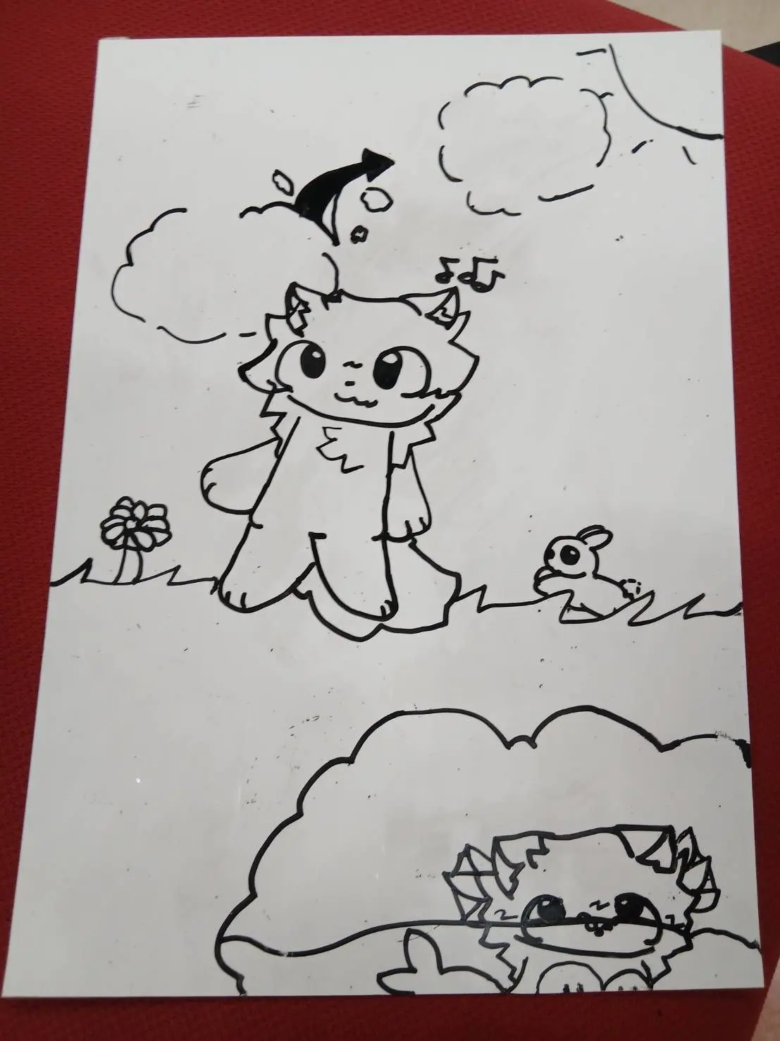 Innnu1117의 キング(○○○)から逃げる