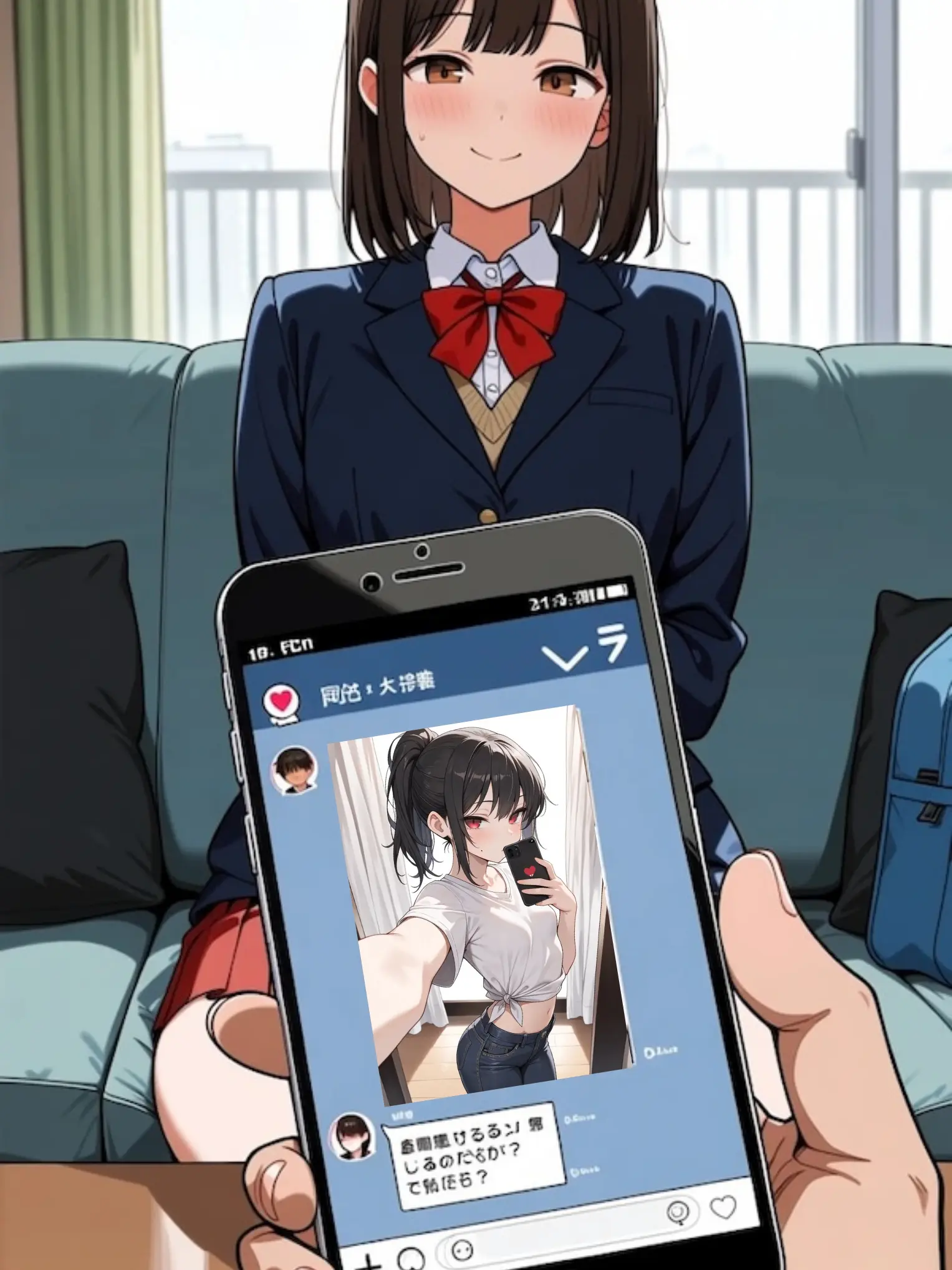 PotatoFOX0403의 報告してくれる彼女