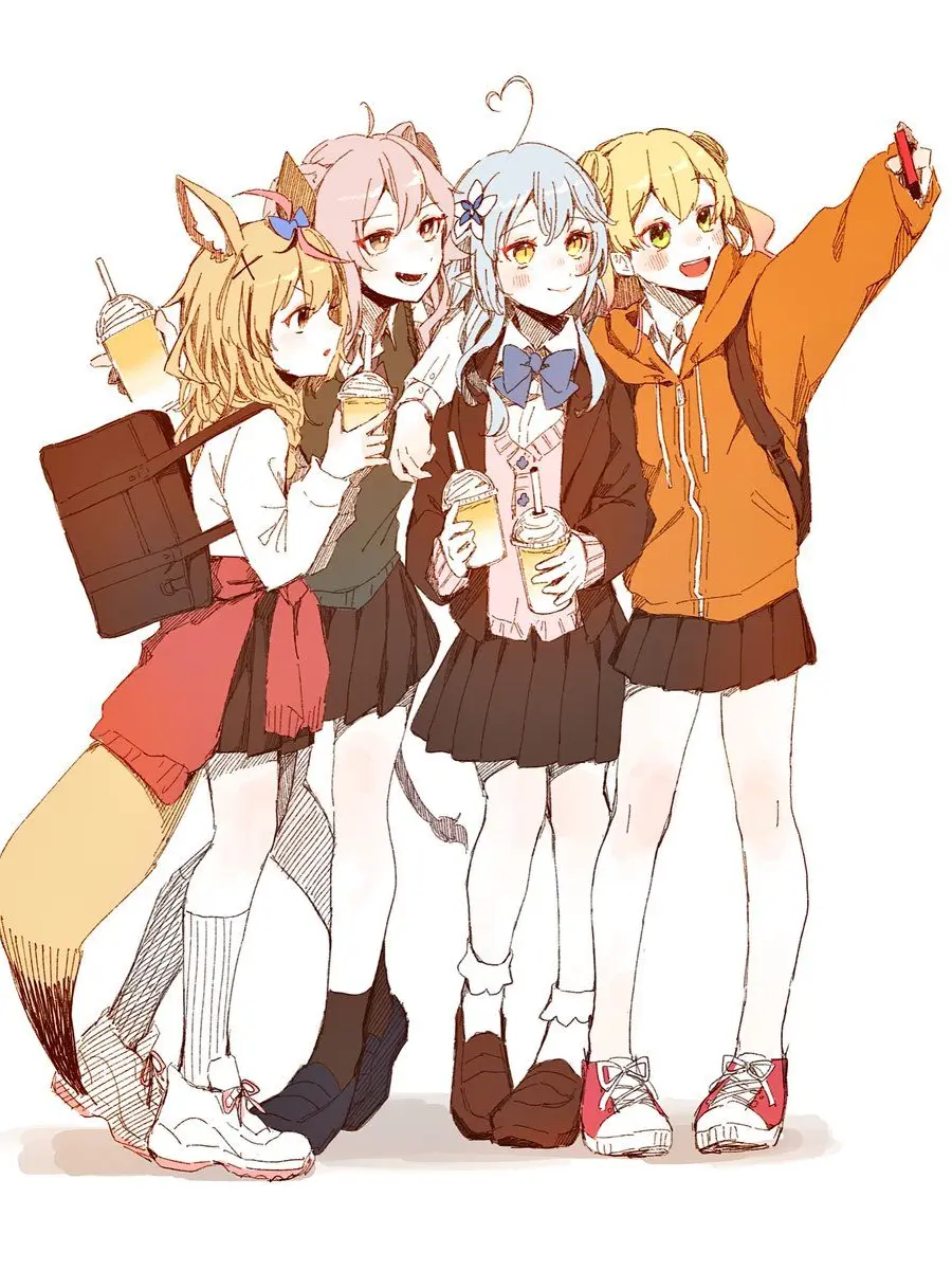 makora_gakon의 ホロライブ戦闘学園第7弾ねぽらぼ編