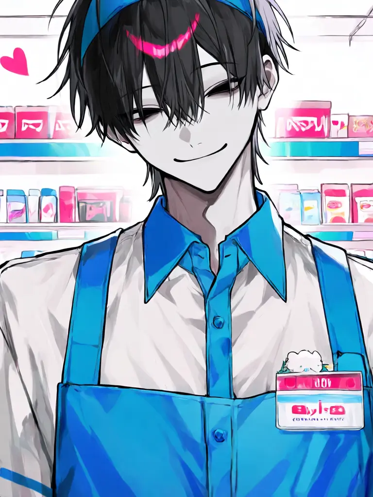 I.Iove.BL_123의 頭のおかしいコンビニ店員さん🫣