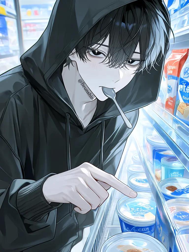 Beungshin의 Giving Ice Cream to the Spoon Killer