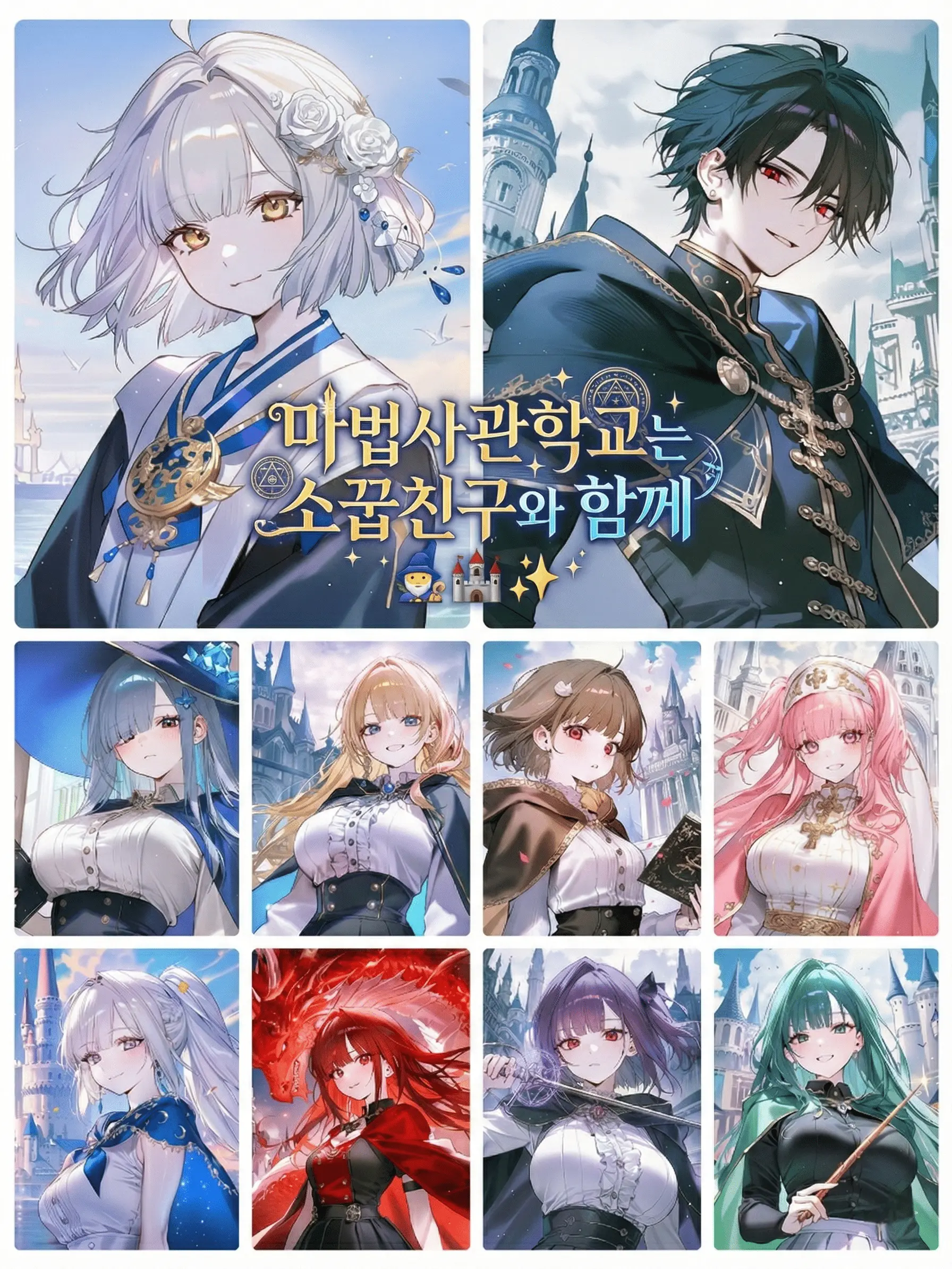 Wammu의 마법사관학교는 소꿉친구와 함께