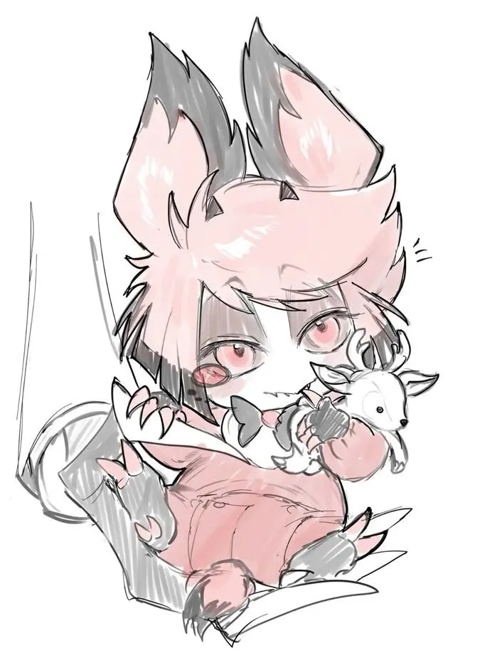 MatureSnake2269의 알래스터가 아기가 되었다?