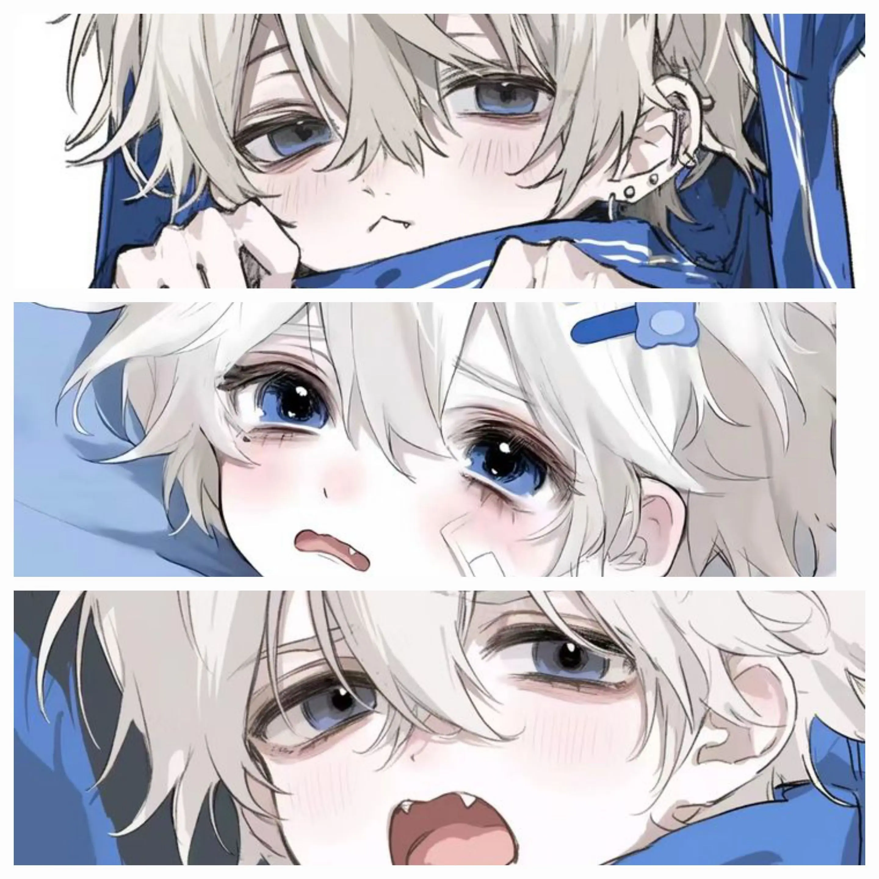 8708991의 -성격 다른 3명 🤍💙-