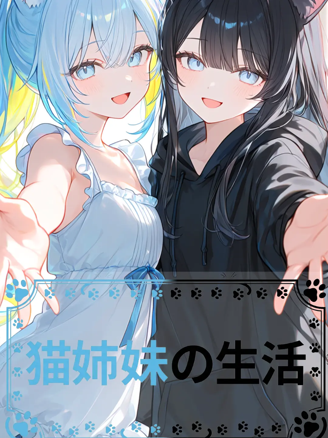 rukoti의 猫姉妹の生活