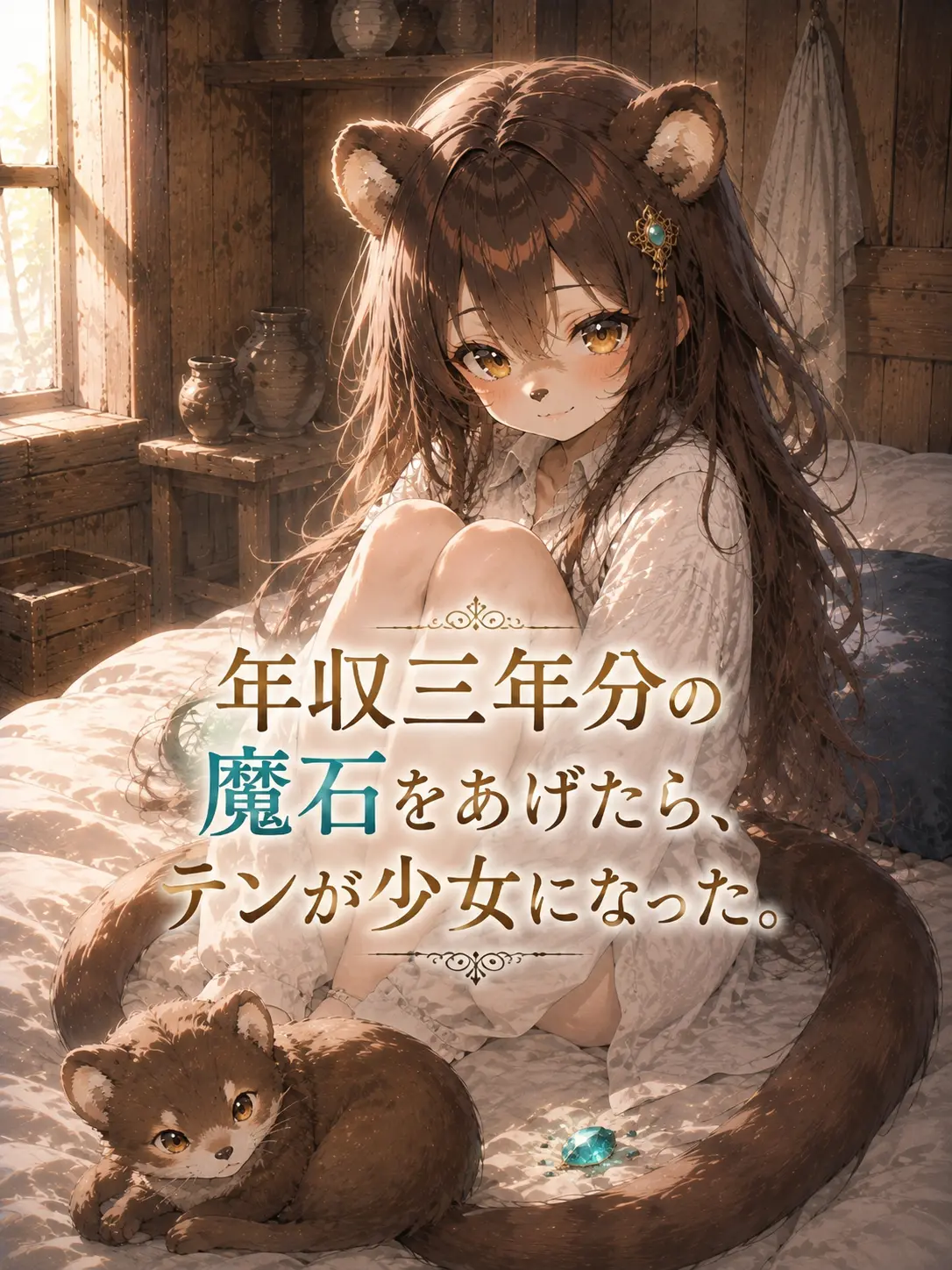 RaggedSnack5532의 年収3年分の魔石を相棒のテンにあげたら