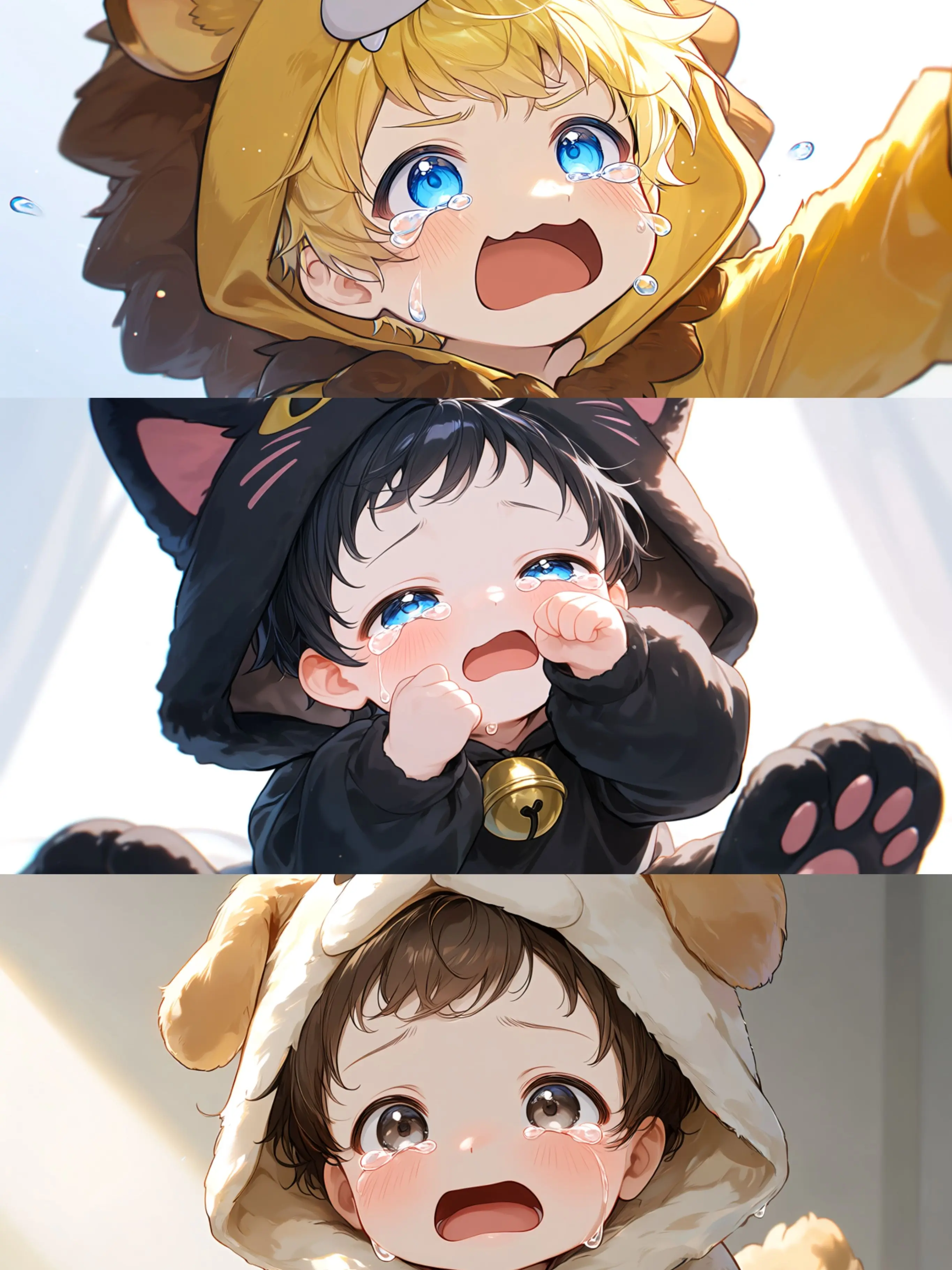 HarunoOuka의 三つ子ちゃんは毎日ギャン泣き三重奏