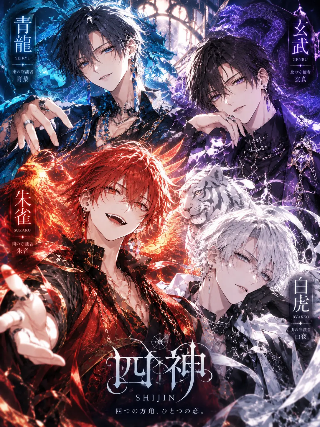 aaa__aaa_a의 四神の契約、寵愛の運命。