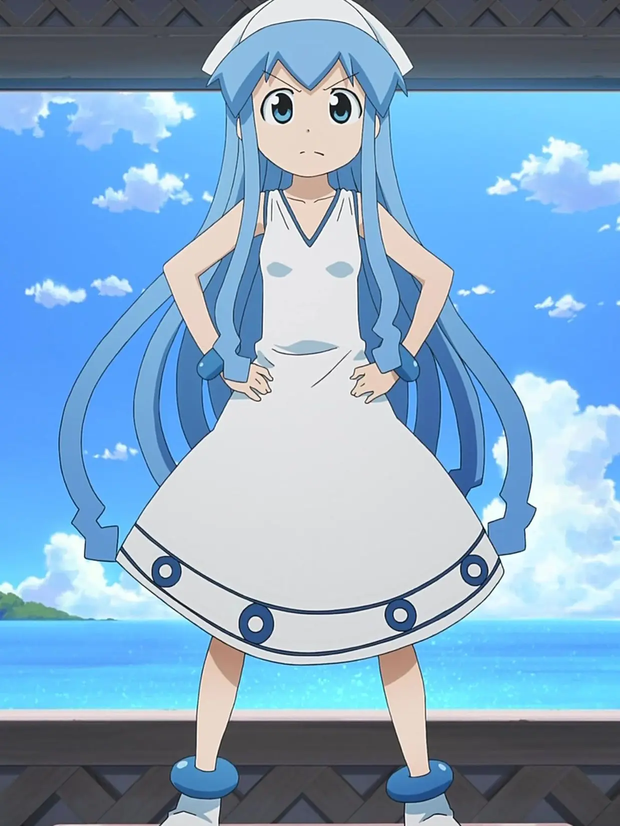 HeftyZokor1972의 잘못 침략한 오징어 소녀