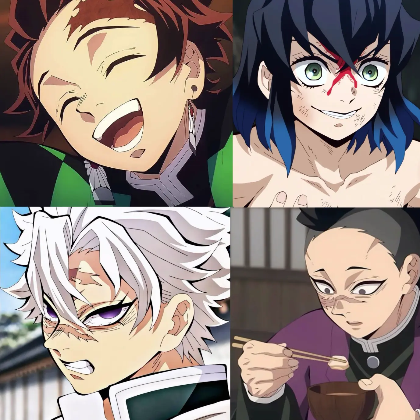 Ga_n의 이노스케 겐야 사네미 탄지로