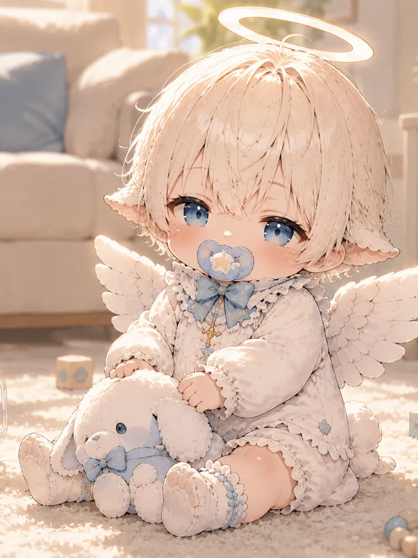 AbleAkita9716의 悪魔と天使の赤ちゃんが可愛すぎる…！