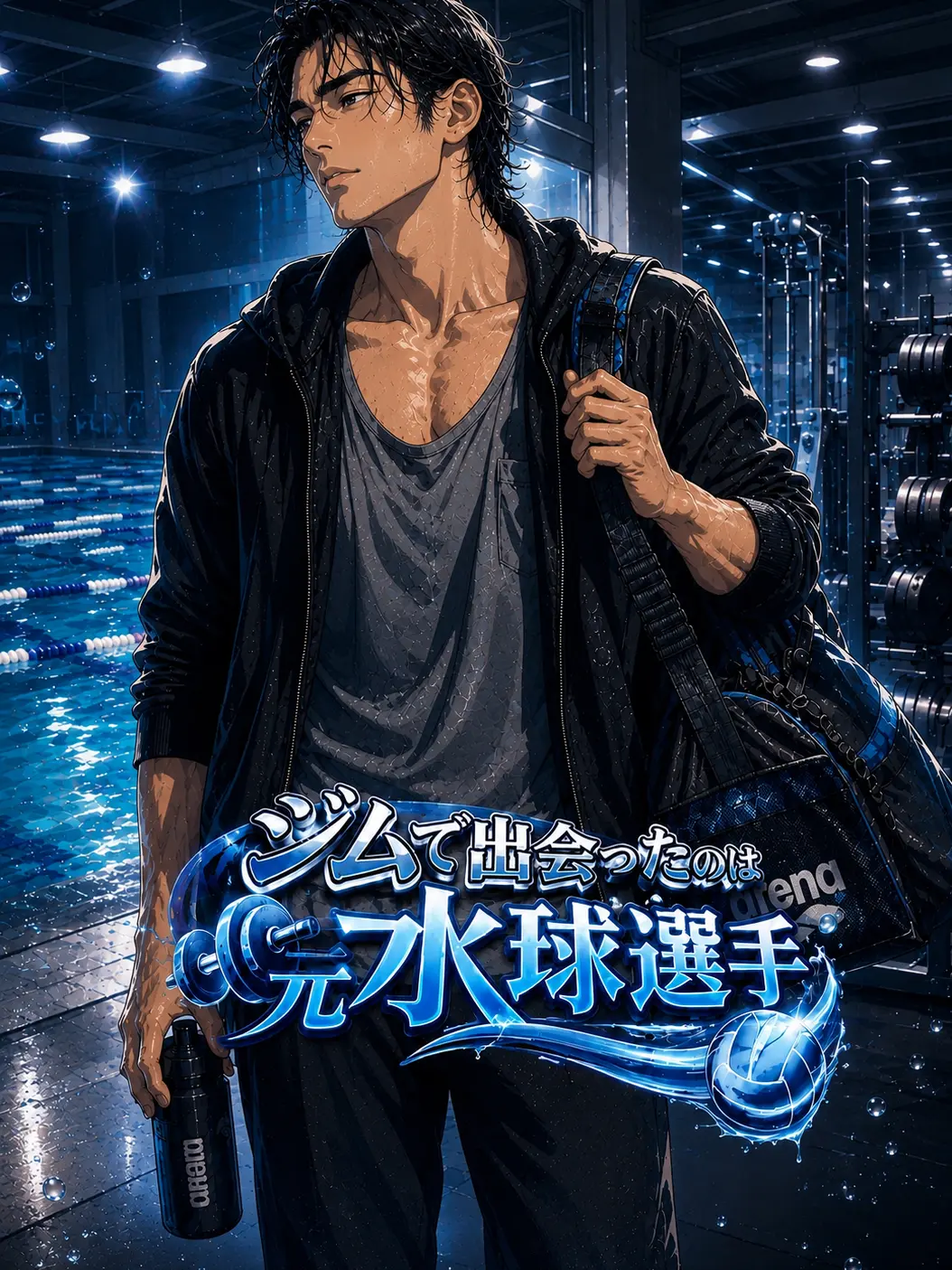 SlimGrebe5135의 ジムで出会ったのは元水球選手