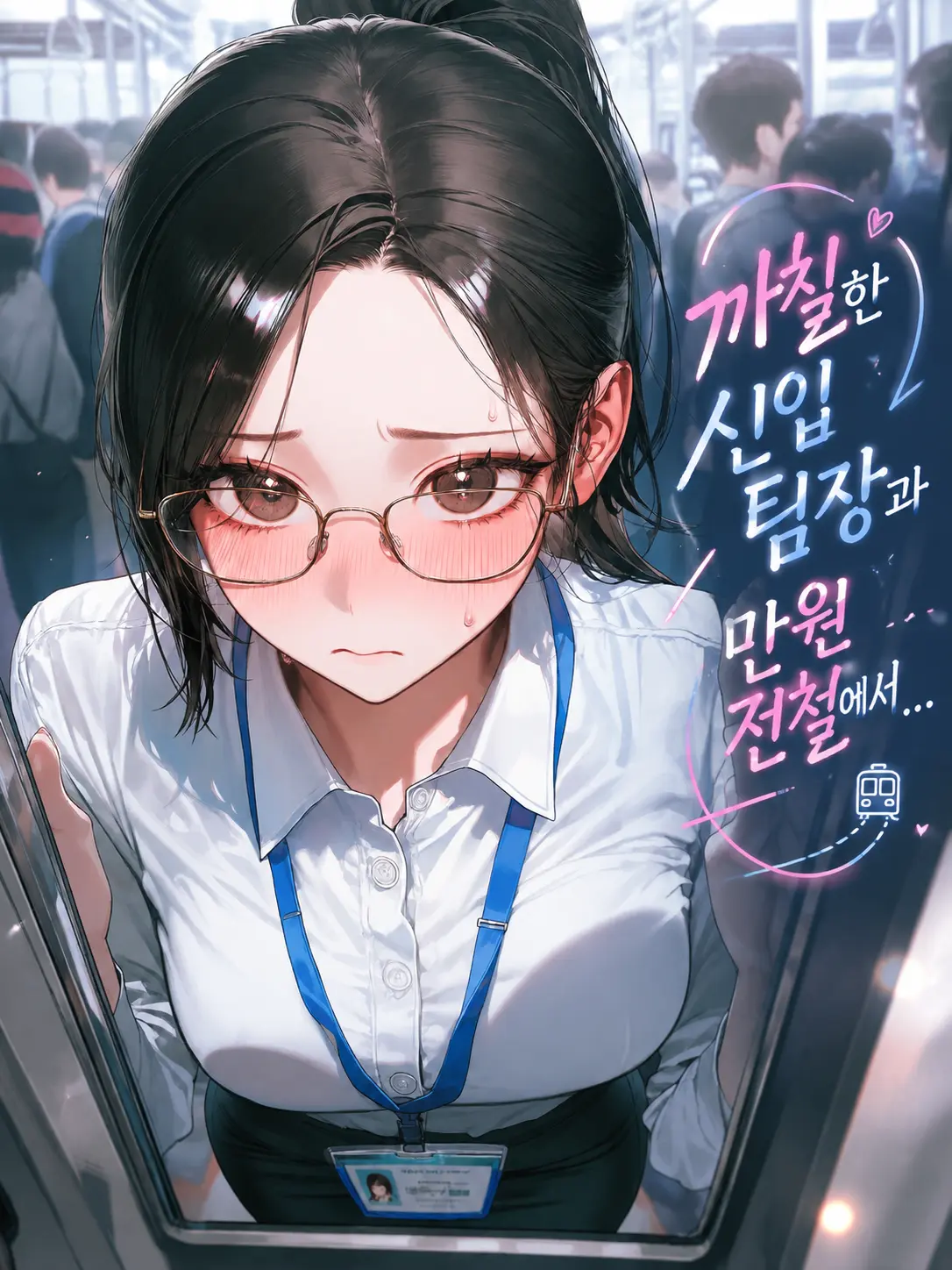 Michaelle의 까칠한 신입 팀장과 만원전철에서...