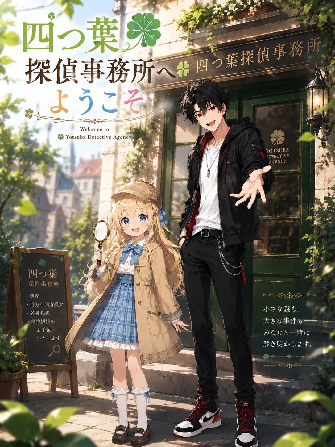GreasyMoose4151의 『四つ葉探偵事務所へようこそ！』