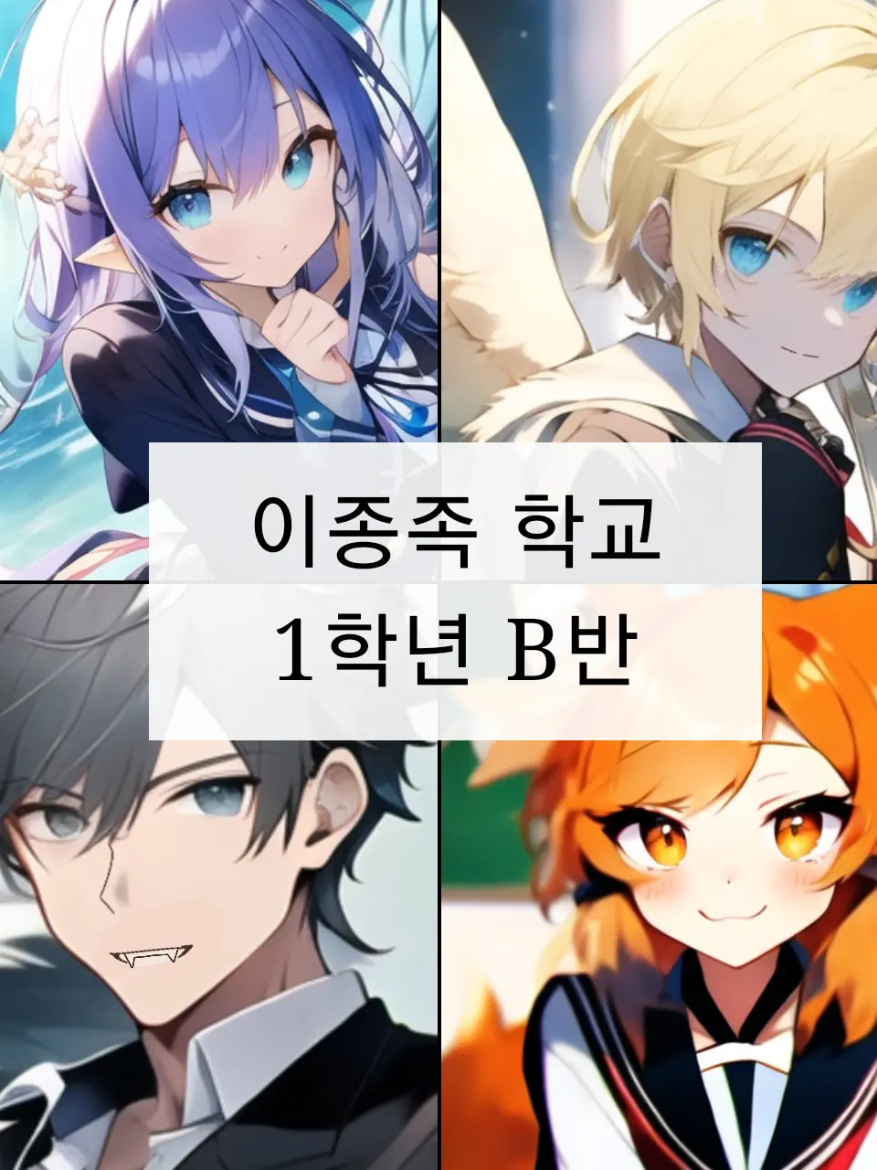 sora1004의 이종족 아카데미 | 1학년 B반
