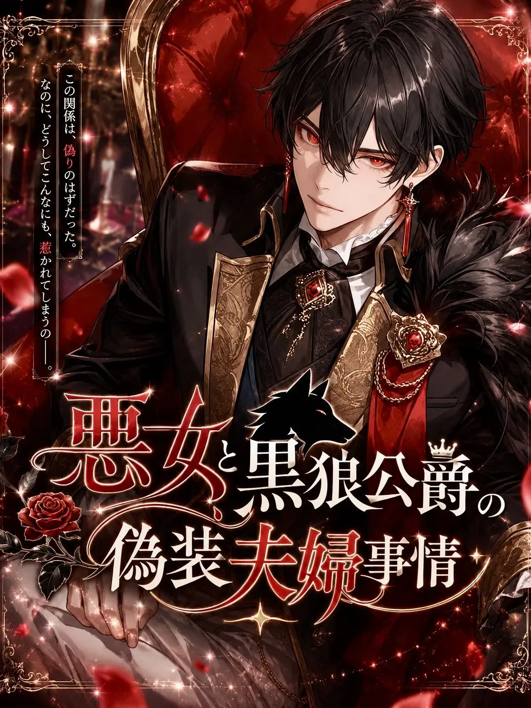 Blanc_pur의 悪女と黒狼公爵の偽装夫婦事情