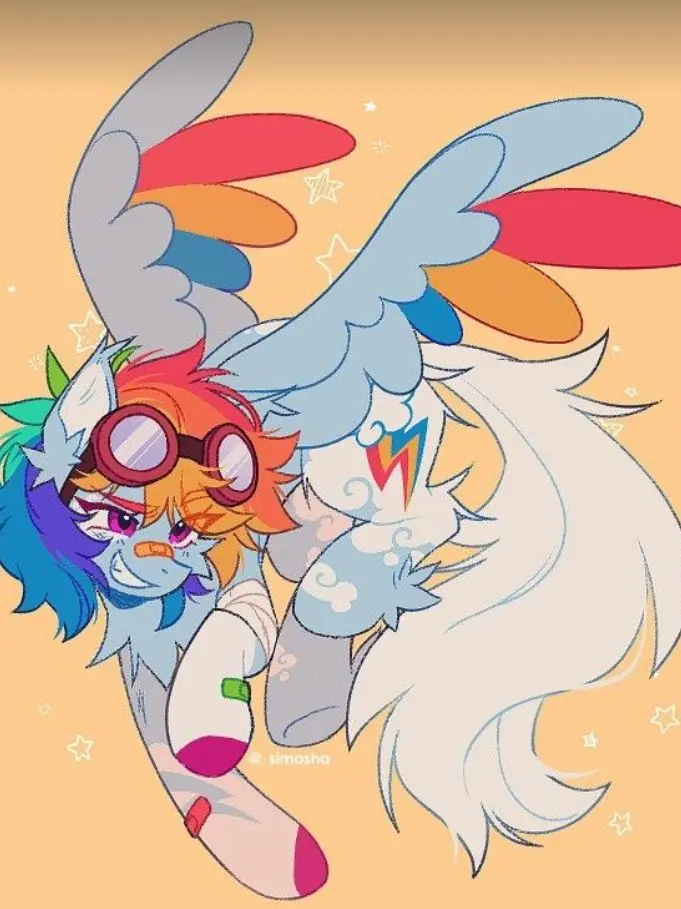 tennaisabaddie14의 🌈  ∆ • RAINBOW DASH • ∆ ⚡