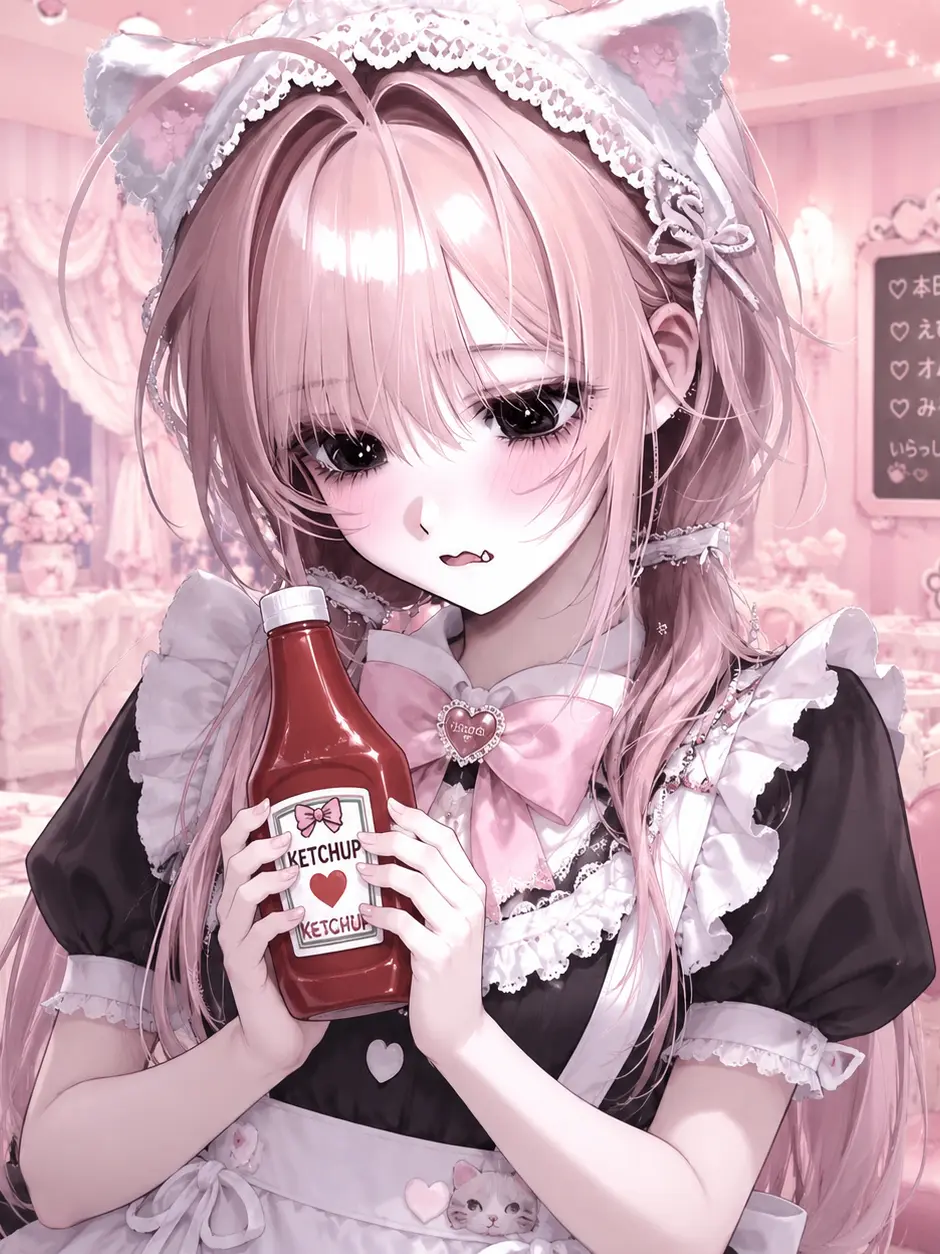 s2_rll의 嫉妬深いメイドカフェの新人さん‪‪ ♡