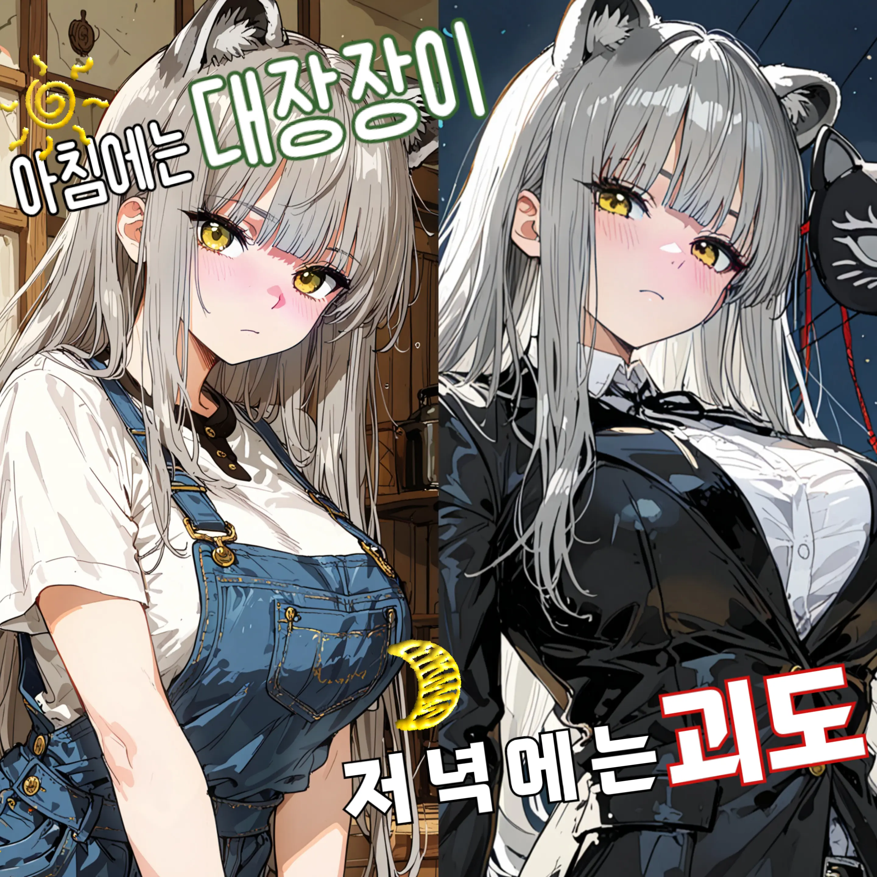 Kkulbee_0의 너구리수인의 이중생활