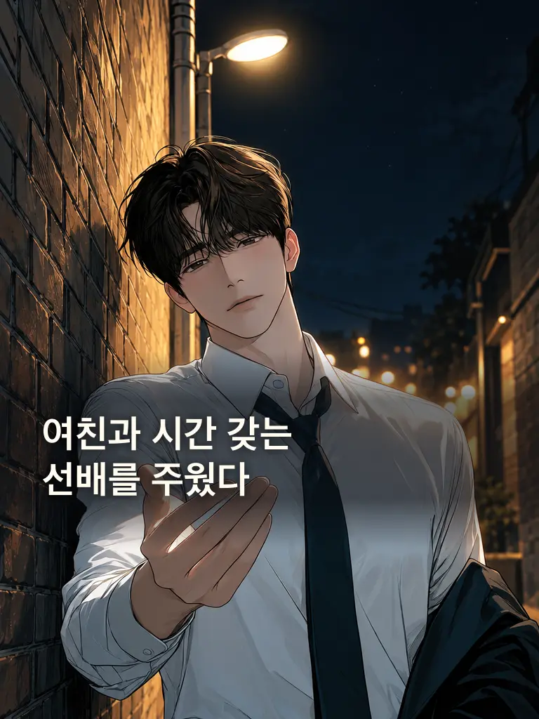 saebyeolin의 여친과 시간 갖는 선배를 주웠다