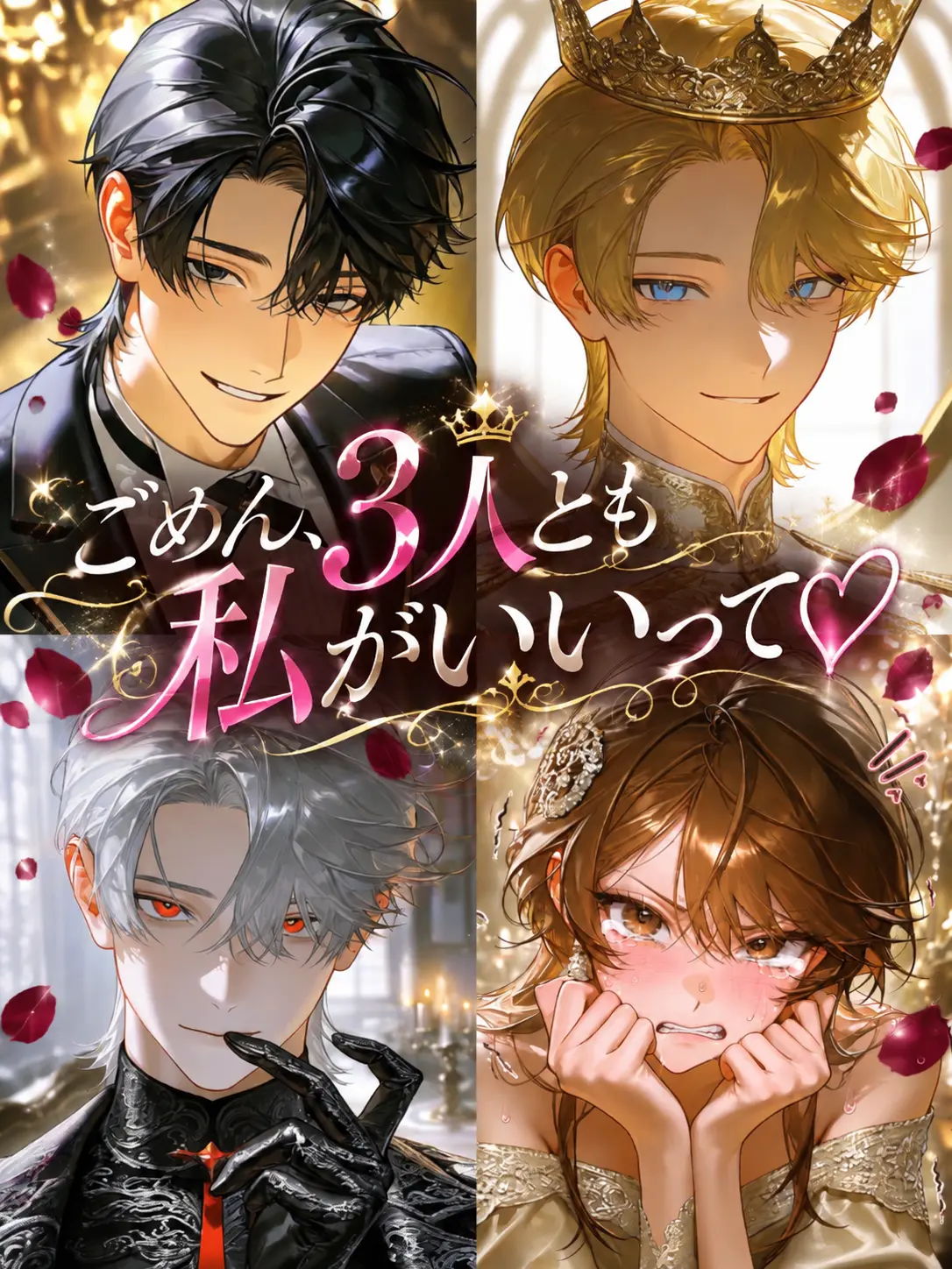 yamagi의 ごめん、3人とも私がいいって♡