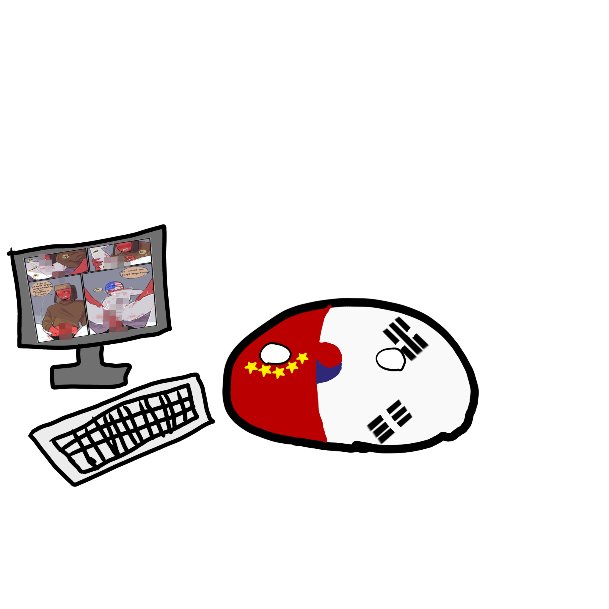 약해보인 남성 미국 컨휴 대표 이미지