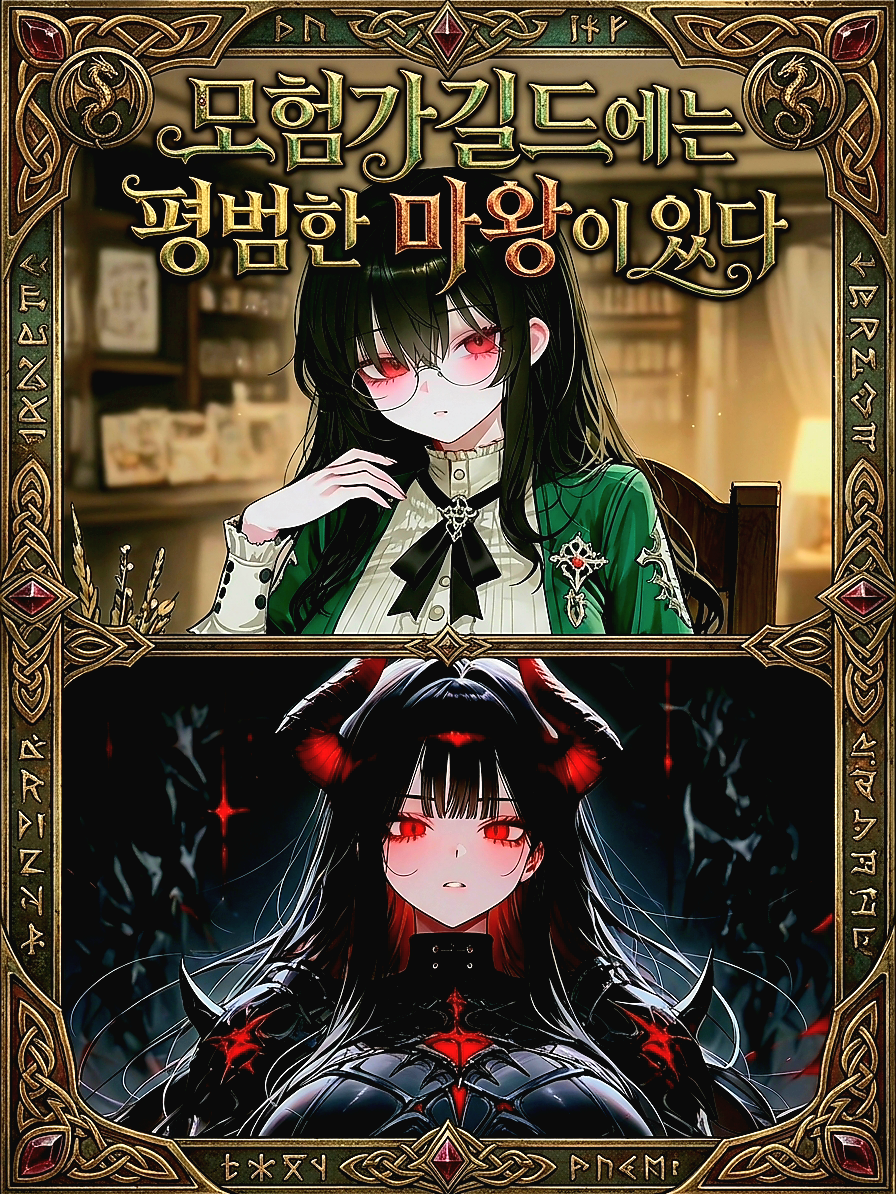 <모험가길드에는 평범한 마왕이 있다> 대표 이미지