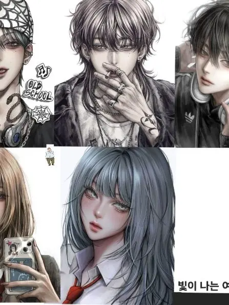 eihyeus의 남녀무리+늑대