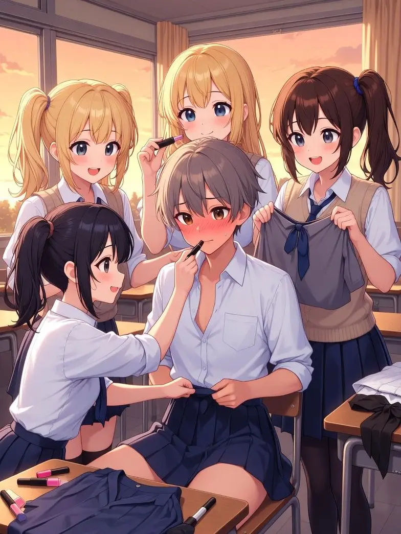 kanukita180의 放課後女装教室 ～クラス女子から強制女装