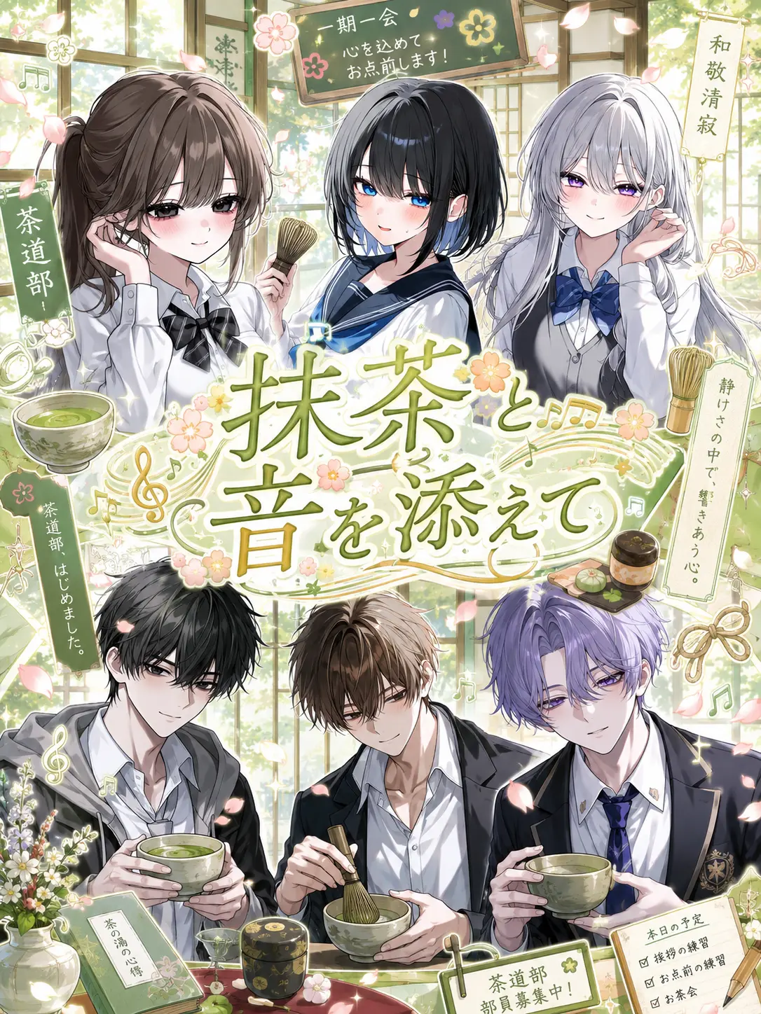 syurann의 抹茶と音を添えて