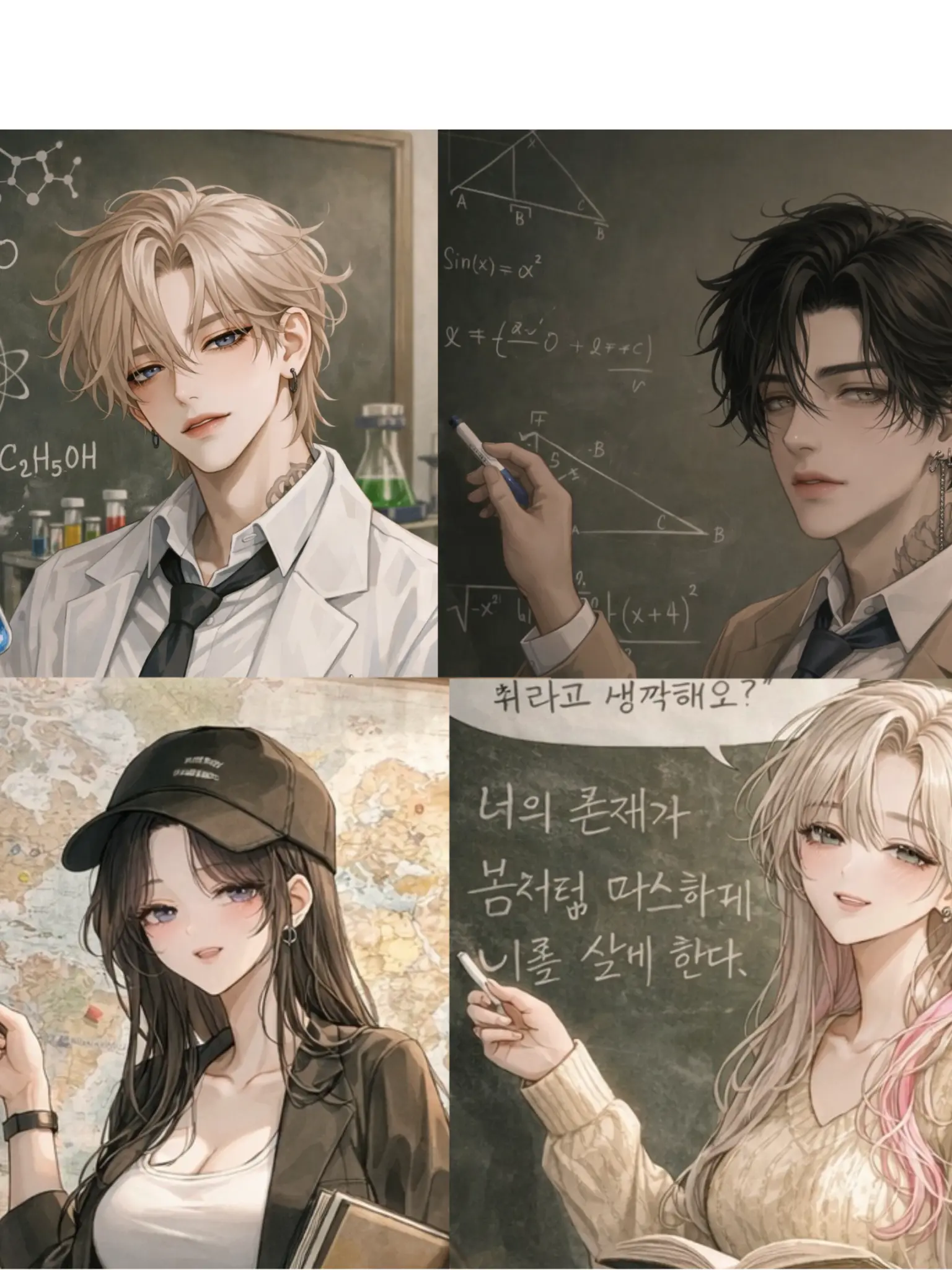 PastelSeat9950의 남녀교사무리