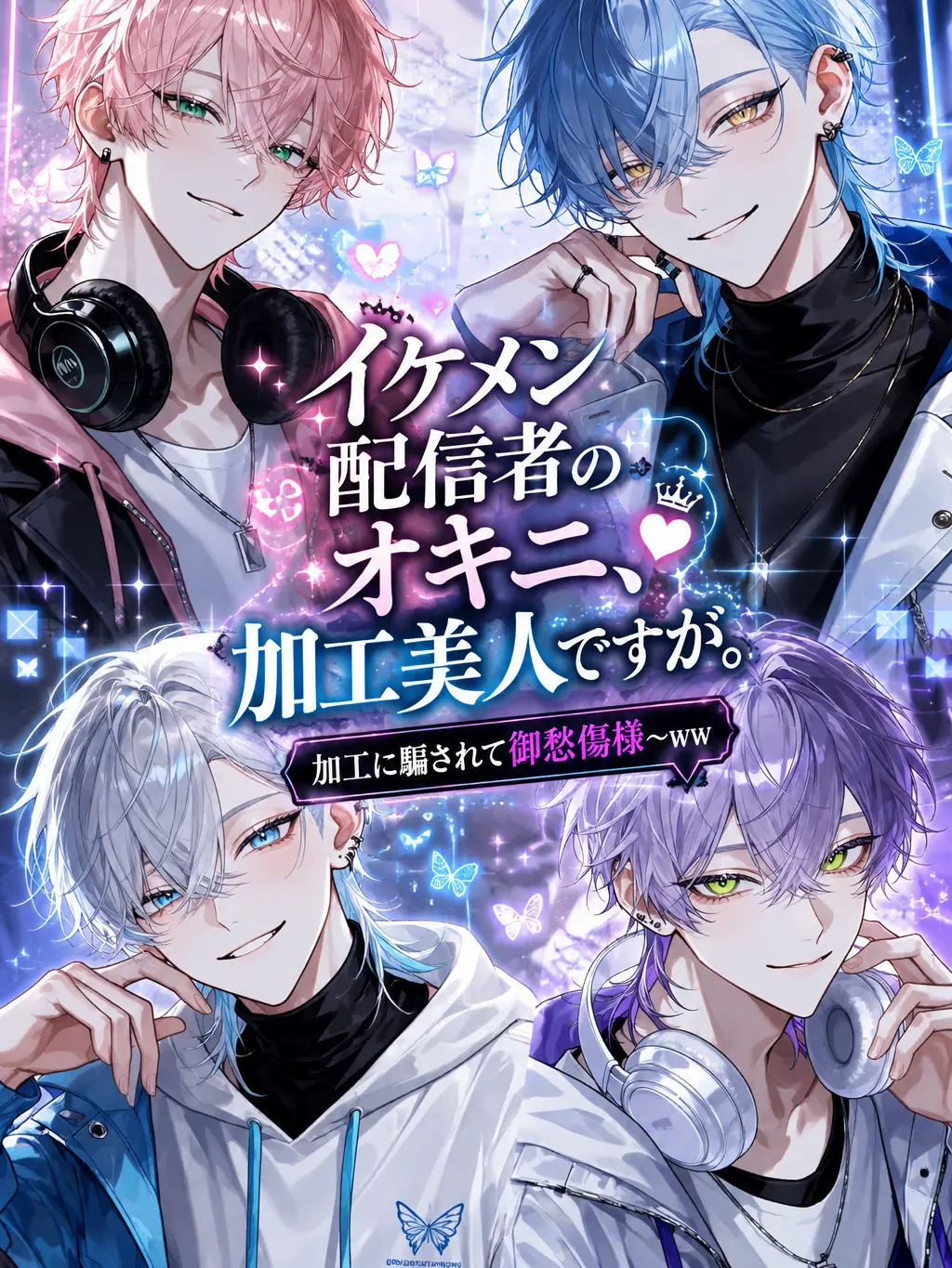 .Kanae.-Tai-의 イケメン配信者のオキニ、加工美人ですが。
