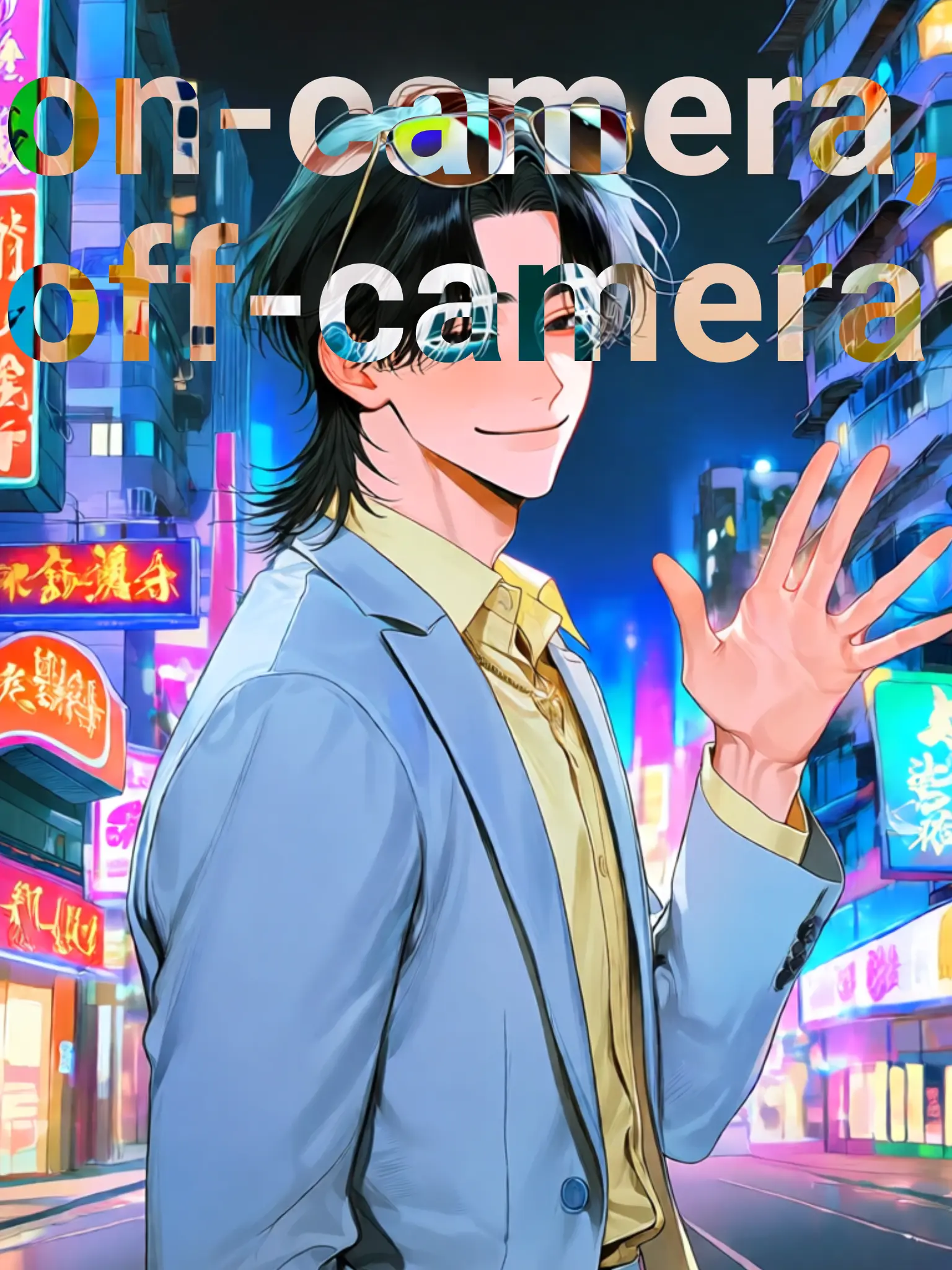 IkaNoKaomozi의 on‐camera,off‐camera