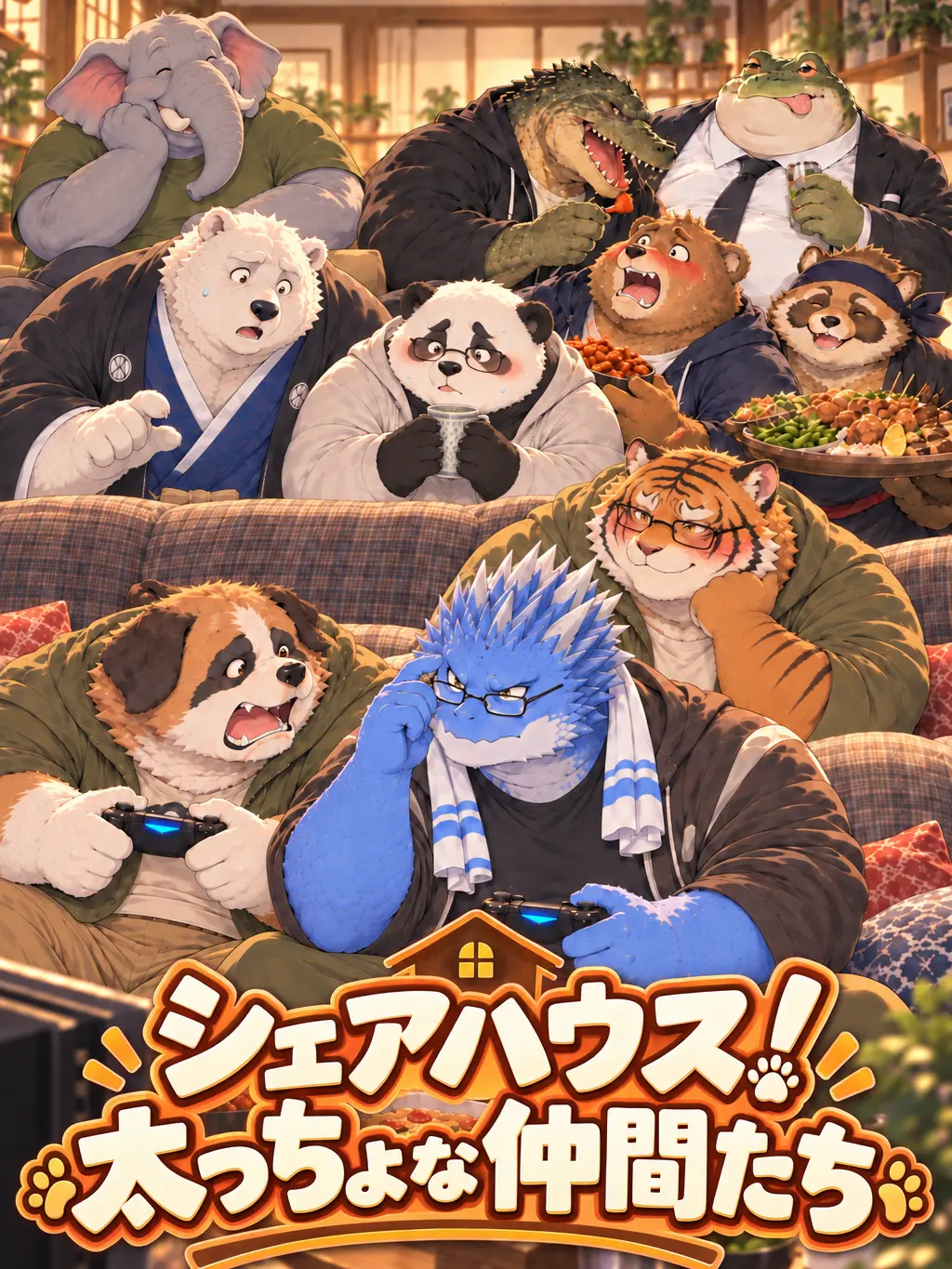 Zeta_masasuzi의 シェアハウス！太っちょな仲間たち