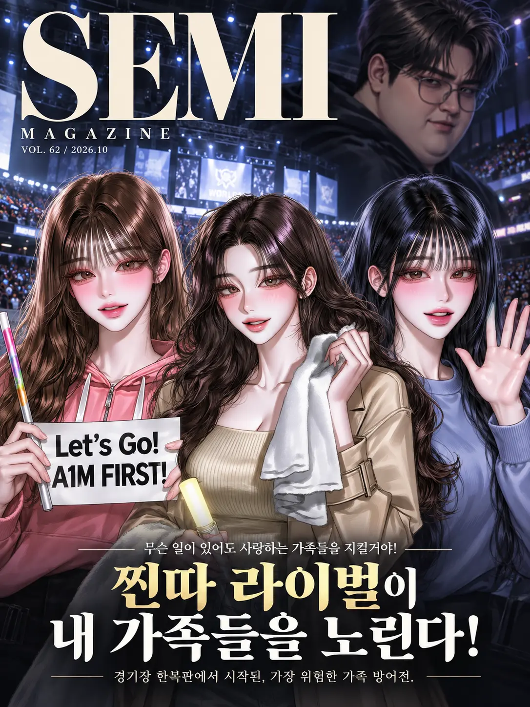 semi-real의 찐따 라이벌이 내 가족들을 노린다!