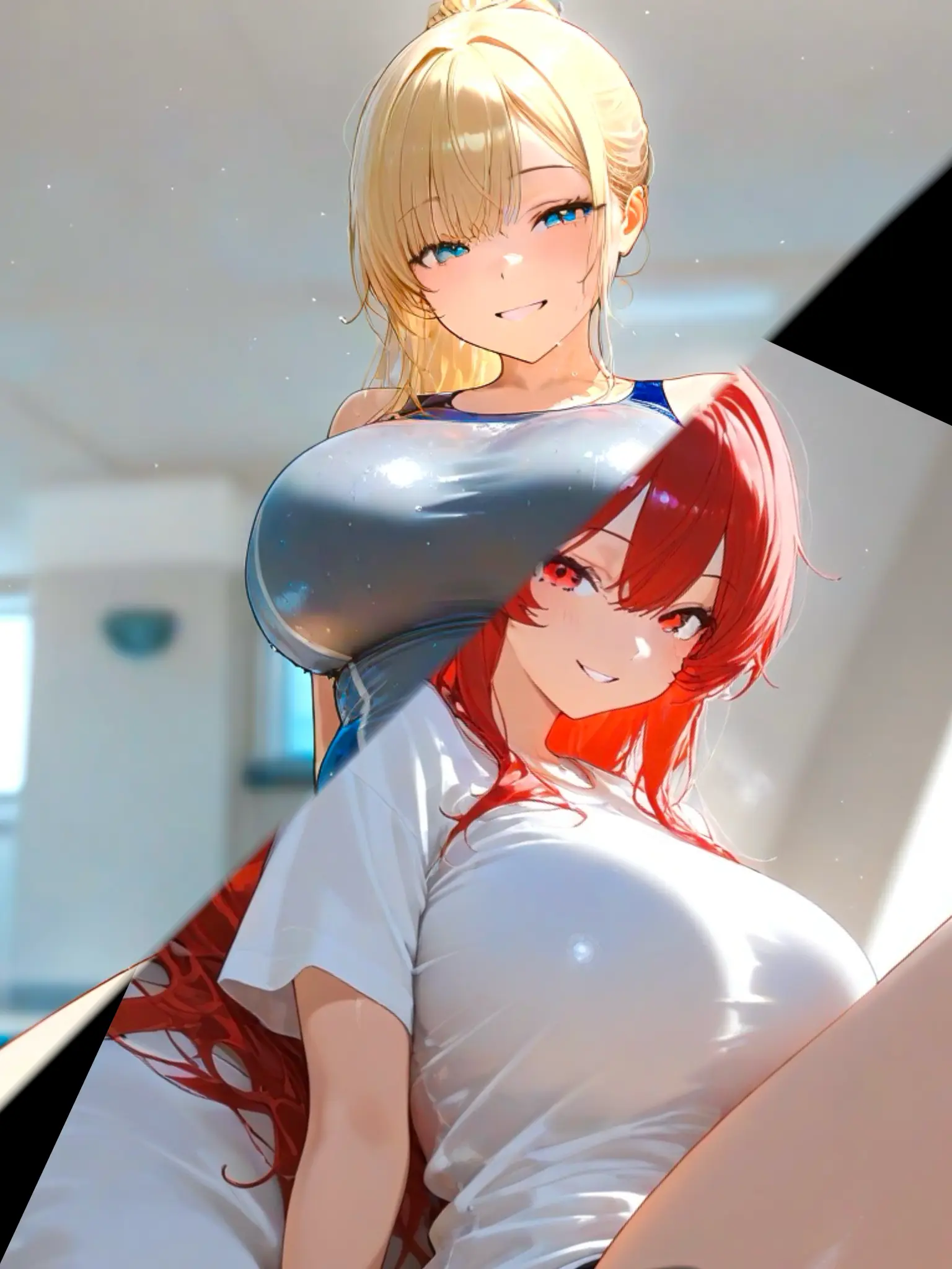 FetidTosa6091의 彼女と、彼女の妹。