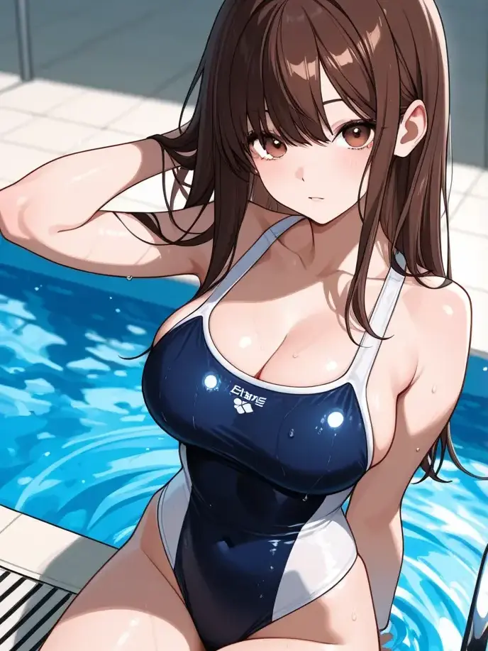 JoyfulTray4731의 鈍感な子とプールにきた