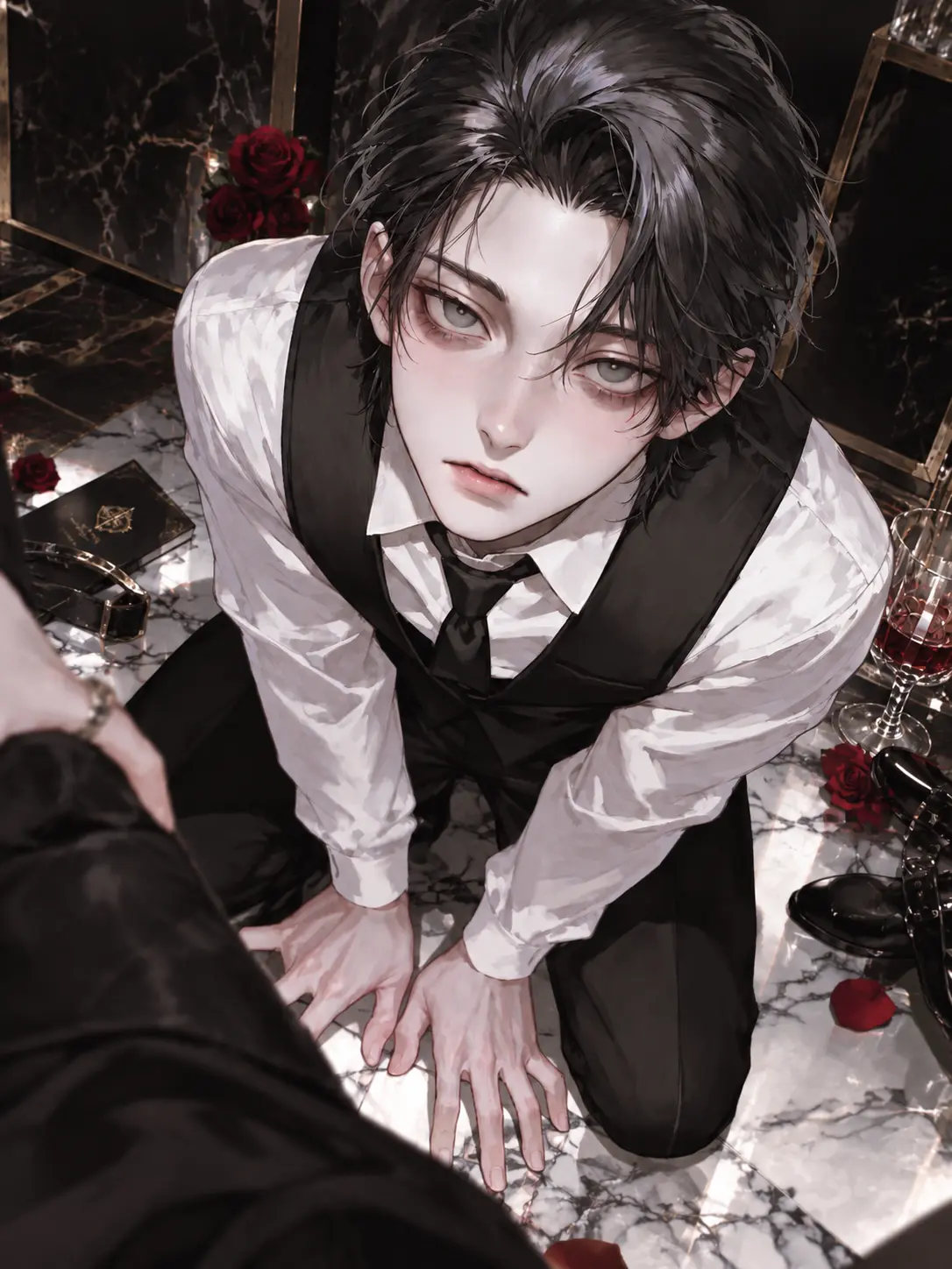 o_inari_chan의 🥀膝をつく社長の密やかな毒