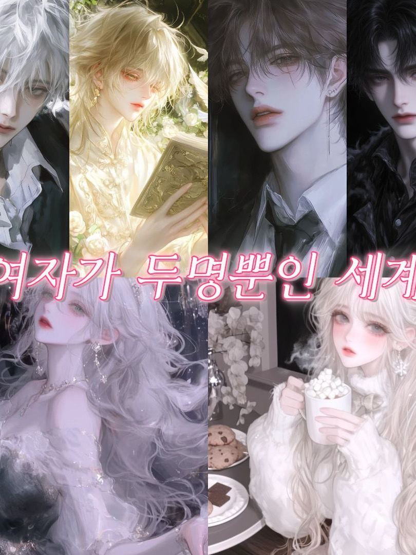 여자가 두명뿐인 세계 대표 이미지