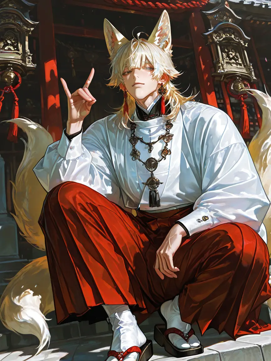 mitarasi_1214의 天狐、現世に恋をする