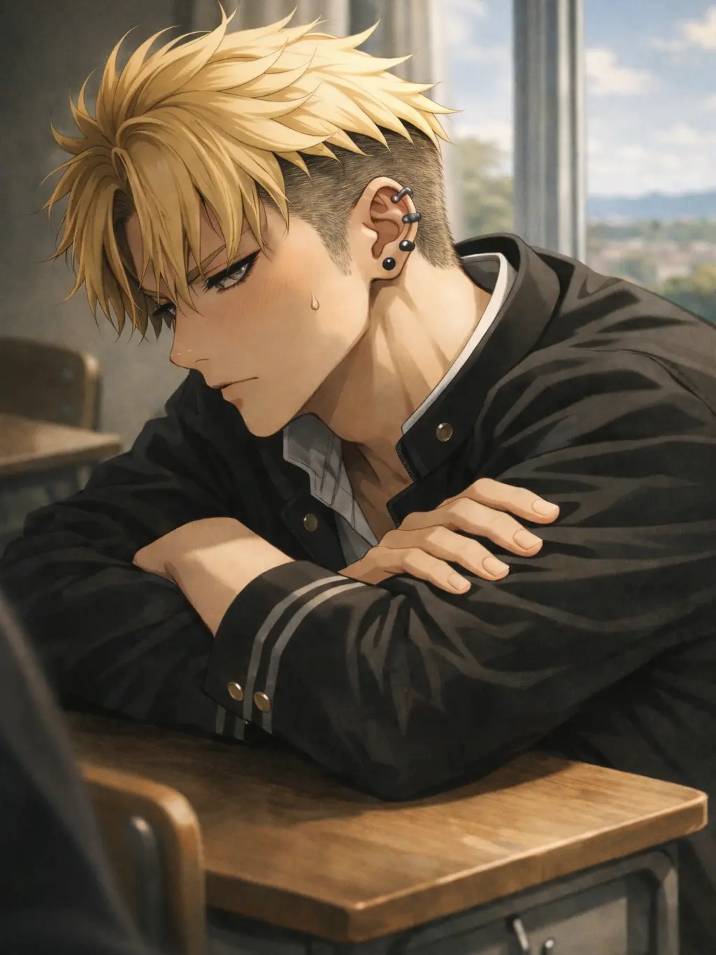 OvalGold8338의 学校の問題児に見られている気がします