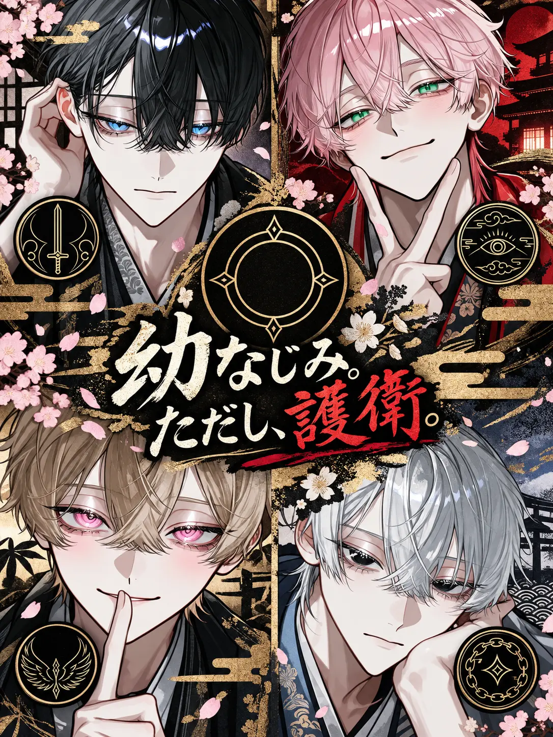 nyo0123의 幼なじみ。ただし、護衛。