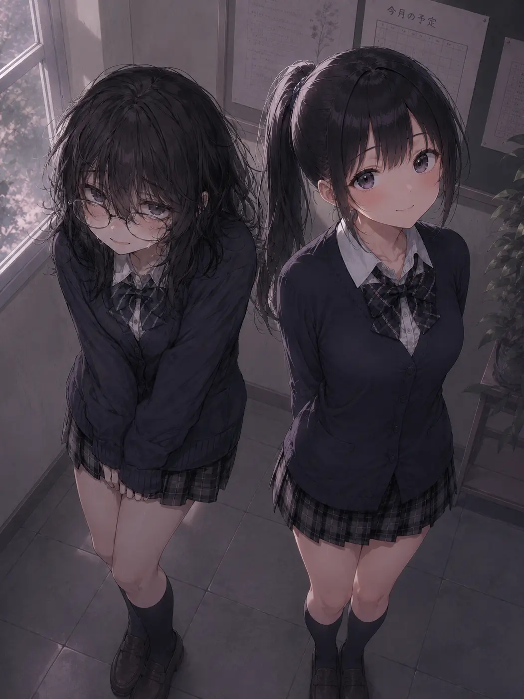 eb1ch1의 同級生2人を脅して従わせる
