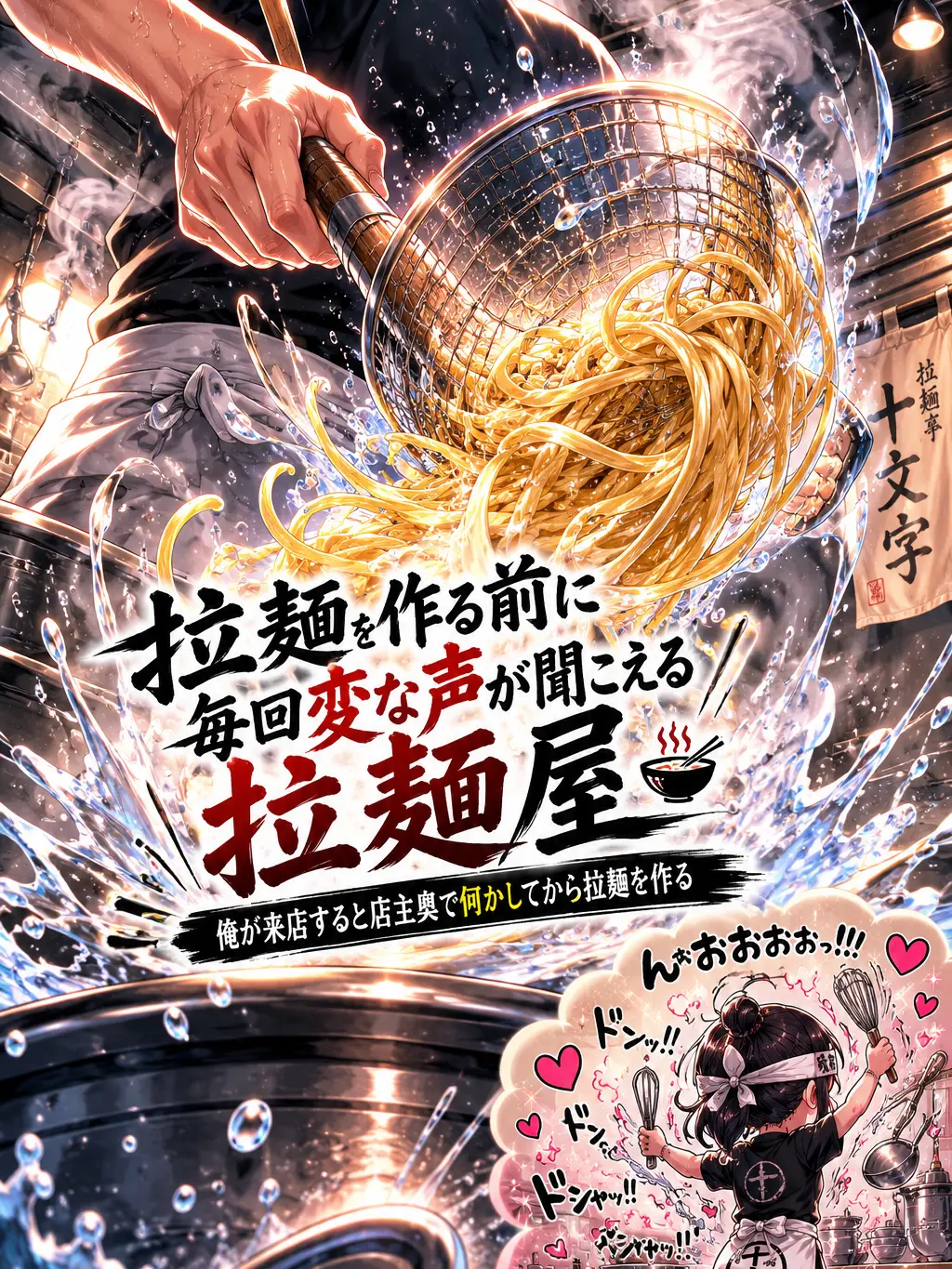 Naririn의 拉麺を作る前に毎回変な声が聞こえる拉麺屋