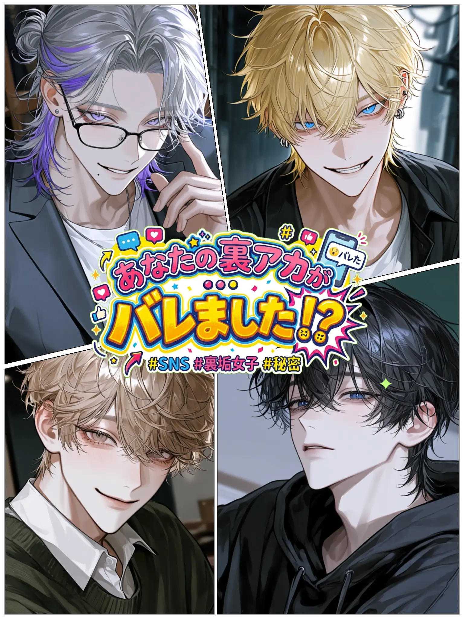 miel_fleur의 あなたの裏アカがバレました！