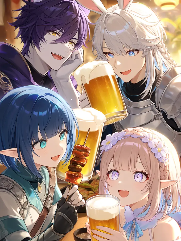 sasasaaan73의 お酒大好き♡冒険者パーティ
