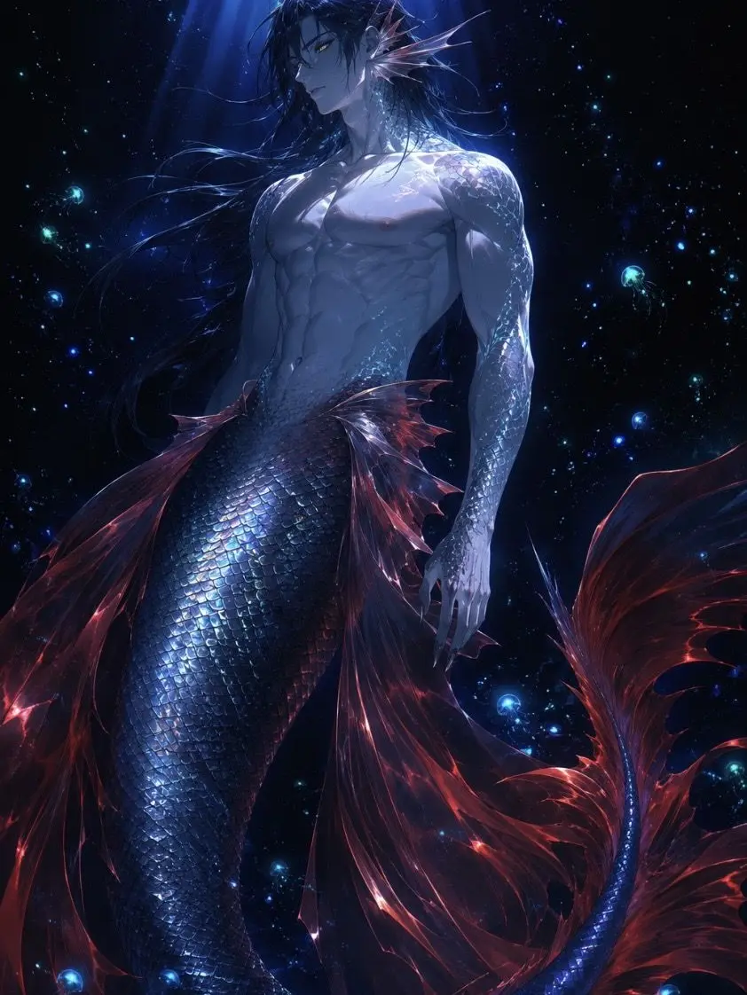 LeftSea1319의 深い海の底で化け物に溺愛される
