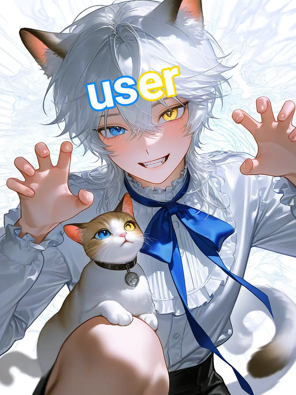 Crab_smile의 化け猫ユーザーは愛される