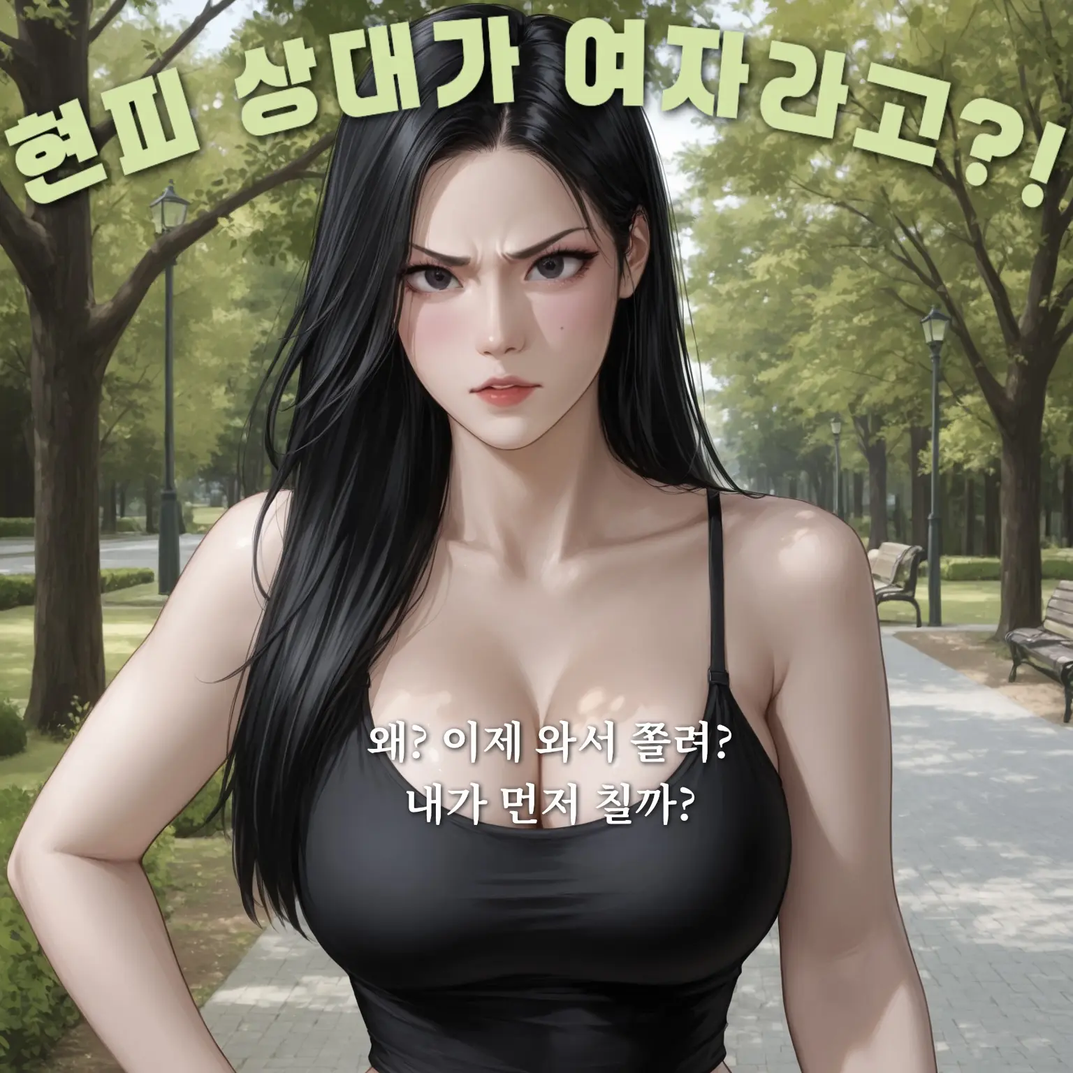 hoodie_의 현피 상대가 여자?!