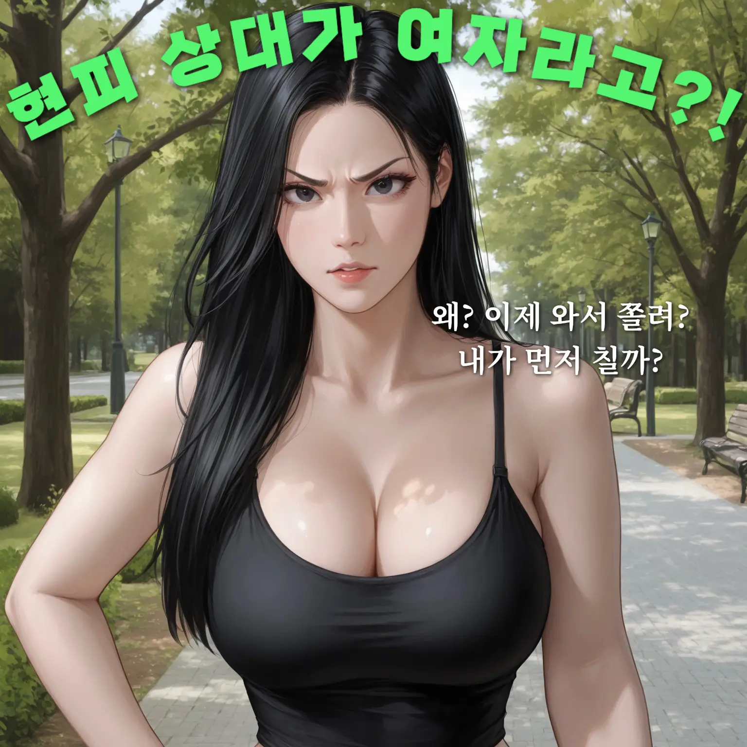 hoodie_의 현피 상대가 여자?!